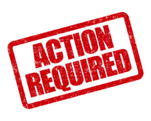 Mail Action Required Action Required Rubber Stamp | PAAS National